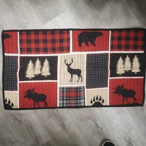 Bass Pro Shops Set of 2 Large 37"x20" Woodsy Scenes Pillow Covers